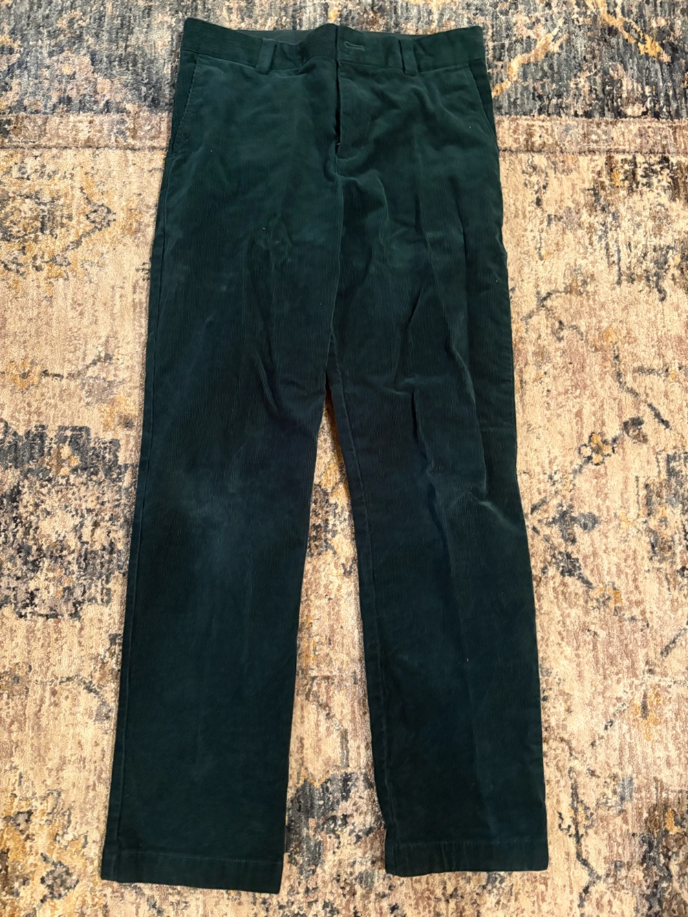 Vineyard Vines Boys Kids Breaker Pants Charleston Green Corduroy size 12